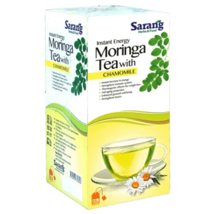 Moringa Tea Bags with Dried Chamomile Flowers - Sarang