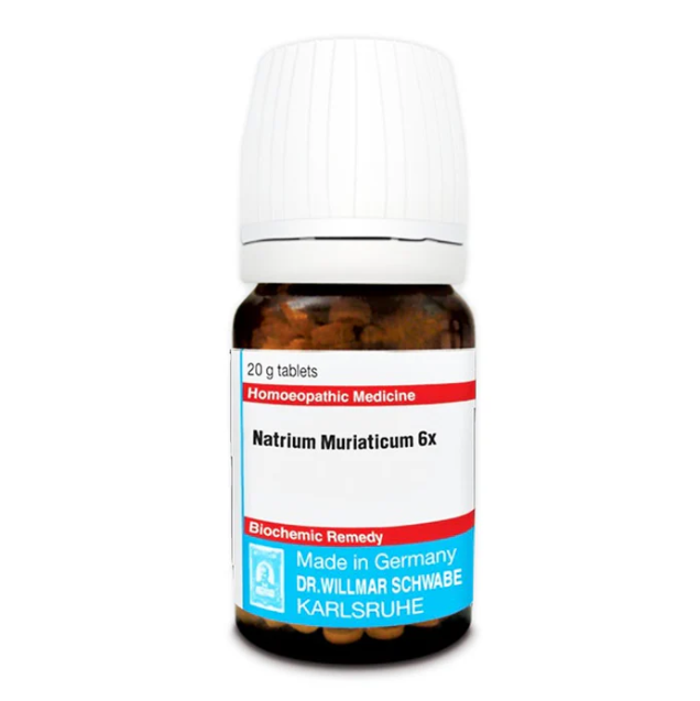 Natrium Muriaticum 6x, 20g - Dr. Schwabe
