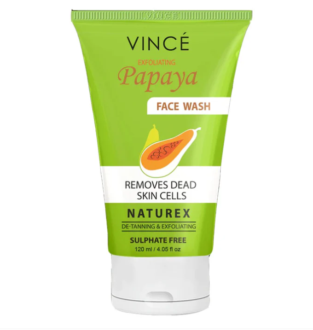 Naturex Exfoliating Papaya Face Wash - Vince