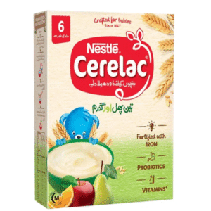 Nestle Cerelac 3 Fruits & Wheat, 350g