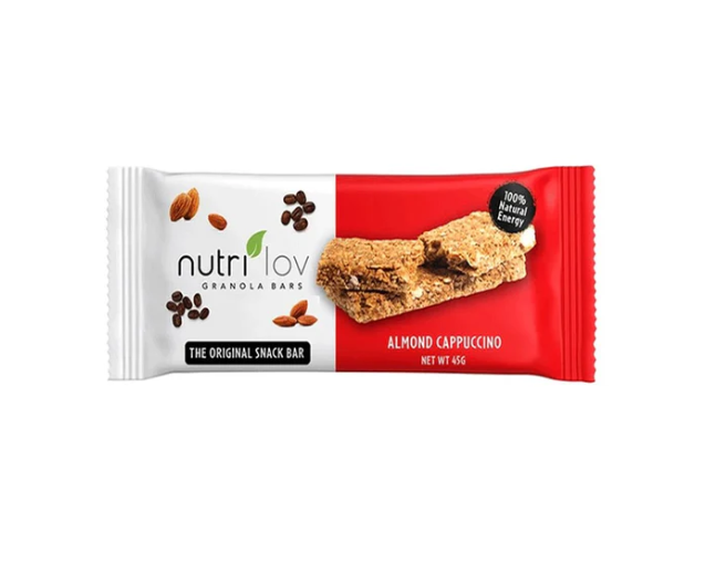 Nutrilov Almond Cappuccino Granola Bar