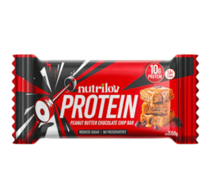 Nutrilov Protein Peanut Butter & Chocolate Chip Bar, 50g