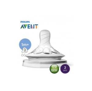 Philips Avent Natural Teats 1m+, 2 Ct - (SCY963/02)