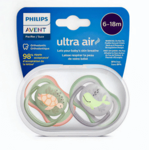 Philips Avent Soother Ultra Air (SCF 085/60) 6-18m, 2 Ct