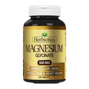 Herbiotics Magnesium Glycinate 500mg,60 Tablets