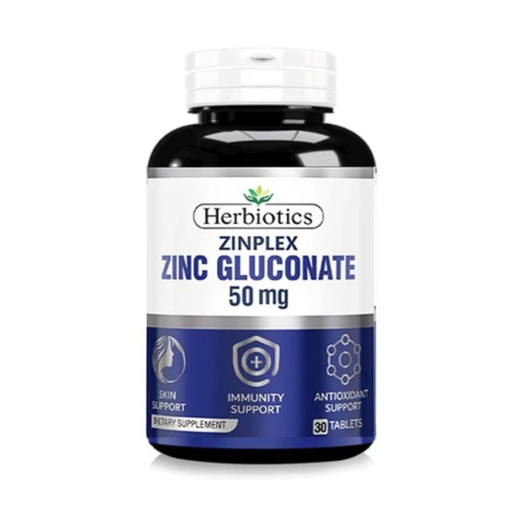 Herbiotics Zinplex (Zinc), 30 Tablets