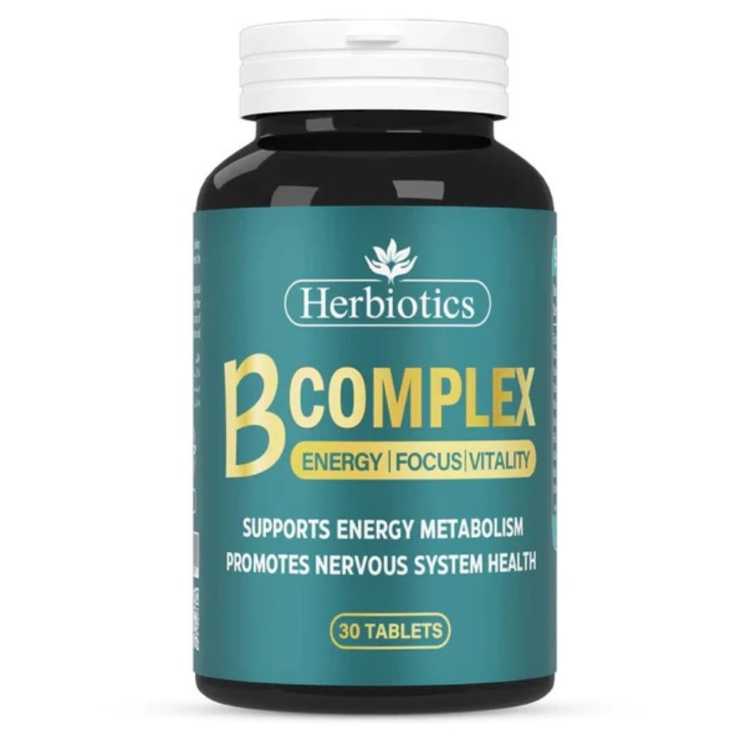 Herbiotics Vitamin B Complex, 30 Capsule