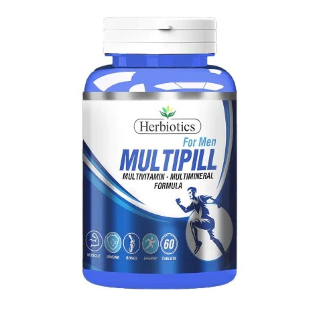 Herbiotics Multipill for Men,60 Tablets