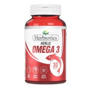 Herbiotics Herlic Omega 3,: 30 Capsules