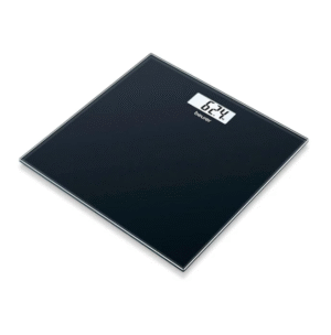 Beurer Wellbeing Glass Bathroom Weighing Scale GS-10 (Black)