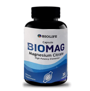 Bio Life Biomag (Magnesium Citrate), 30 Ct