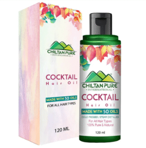 Cocktail Hair Oil, 120ml - Chiltan Pure