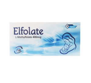 Fablous Elfolate L-Methylfolate 400mcg, 30 Ct