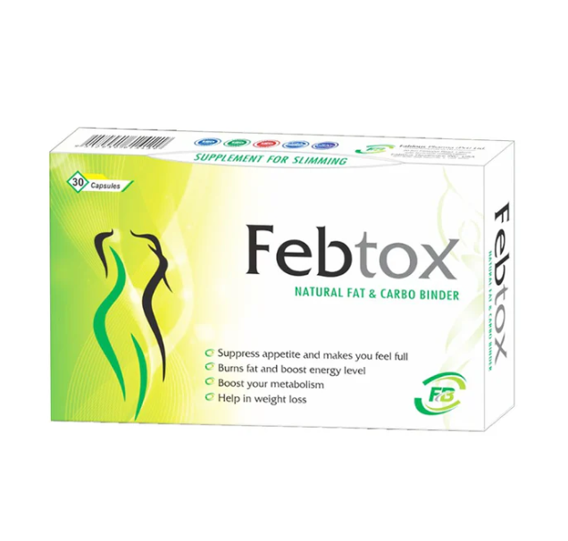 Fablous Febtox Fat & Carbo Burner, 30 Ct