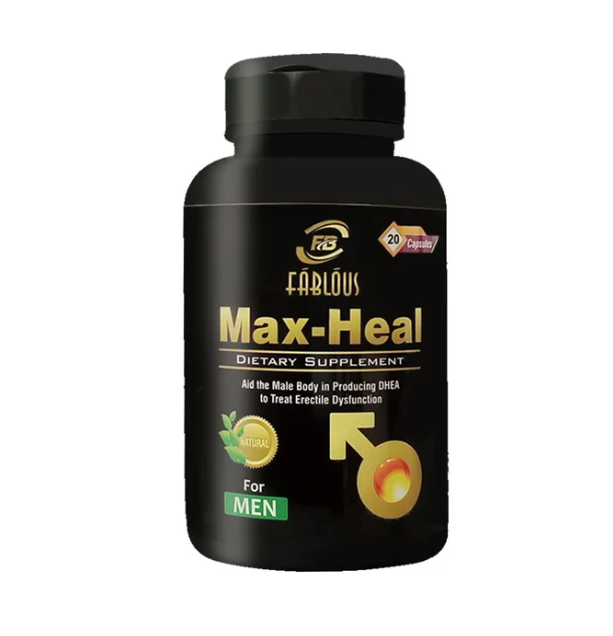 Fablous Max-Heal For Men, 20 Ct