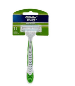 Gillette Blue 3 Sensitive Men's Disposable Razor, 1 Ct