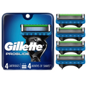 Gillette Proglide Men's Razor Blade Refills, 4 Ct