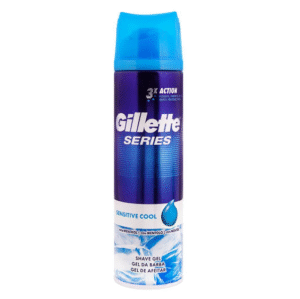 Gillette Series 3x Action Sensitive Cool Shave Gel, 200ml