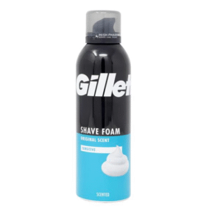 Gillette Shave Foam Original Scent Sensitive Skin, 200ml