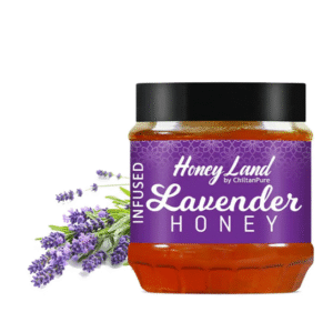 Lavender Honey 100% Organic, 450g - Chiltan Pure