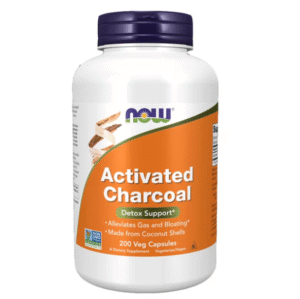 NOW Activated Charcoal, 200 Ct