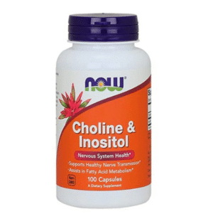 NOW Choline & Inositol, 100 Ct