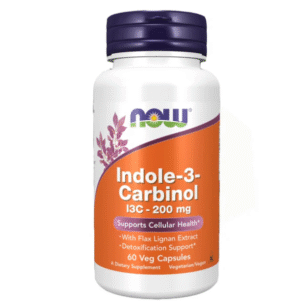 NOW Indole-3-Carbinol (I3C) 200mg, 60 Ct
