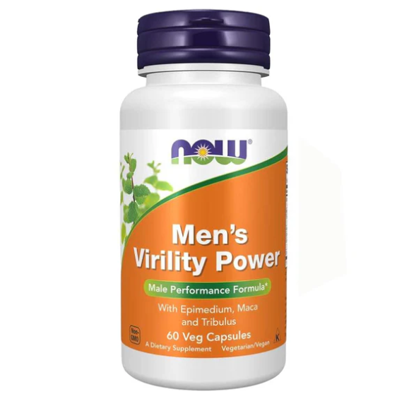 NOW Men's Virility Power, 60 Ct