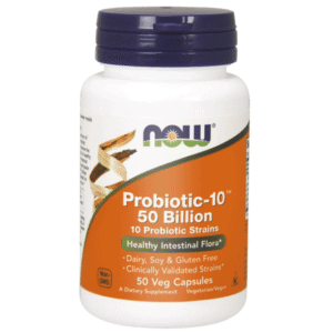 NOW Probiotic-10 50 Billion, 50 Ct