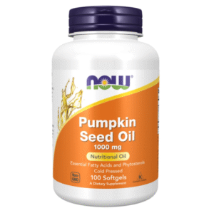NOW Pumpkin Seed Oil 1000mg, 100 Ct