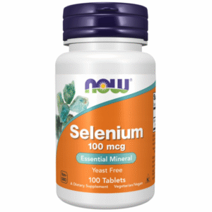 NOW Selenium 100mcg, 100 Ct