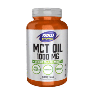 NOW Sports MCT Oil 1000mg, 150 Ct