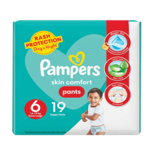 Pampers Skin Comfort Pants Size 6 (Extra Large), 19 Ct