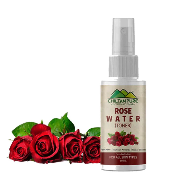 Rose Floral Water, 50ml - Chiltan Pure