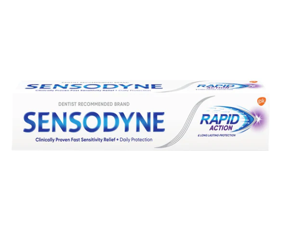 Sensodyne Rapid Action & Long Lasting Protection Toothpaste, 100g