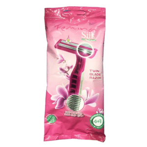 Treet Femina Silk Twin Blade Disposable Razor, 5 Ct