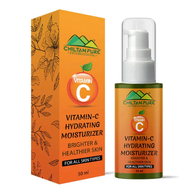 Vitamin C Hydrating Moisturizer, 50ml - Chiltan Pure