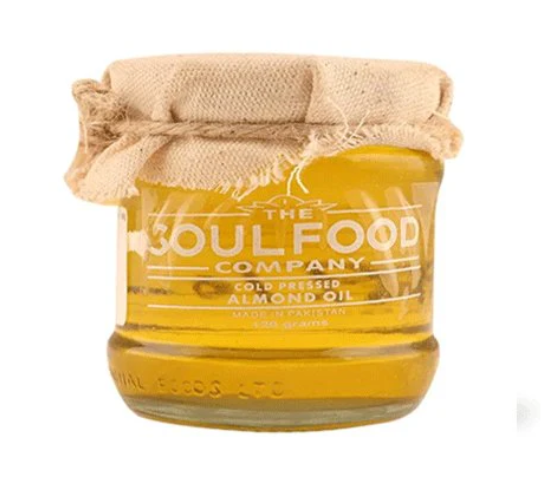 Cold Pressed Almond Oil, 120g - The Soul Food Company
