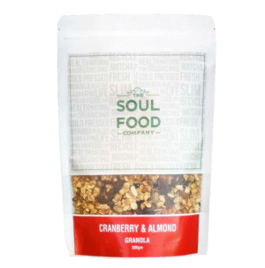 Cranberry & Almond Granola 300g - The Soul Food Company