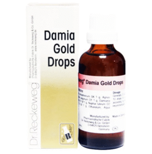 Damia Gold Drops for Sexual Weakness - Dr. Reckeweg
