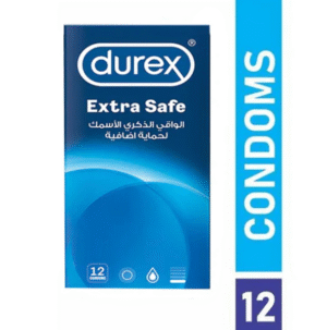 Durex Extra Safe Condoms, 12 Ct