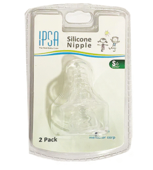 IPSA Silicone Nipple Small Flow, 2 Ct (301)