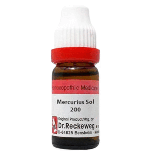 Mercurius Solubilis 200, 11ml - Dr. Reckeweg