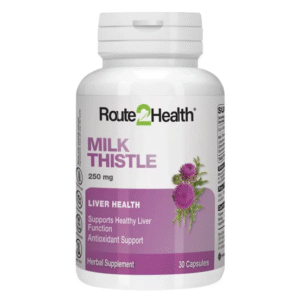 Milk Thistle 250mg, 30 Ct - Route2Health