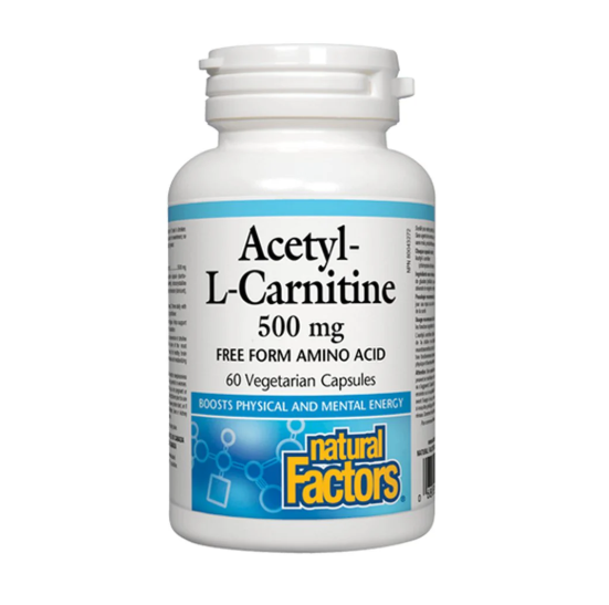 NF Acetyl-L-Carnitine 500 mg, 60 Ct
