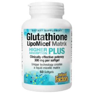NF Glutathione LipoMicel Matrix 300mg, 60 Ct