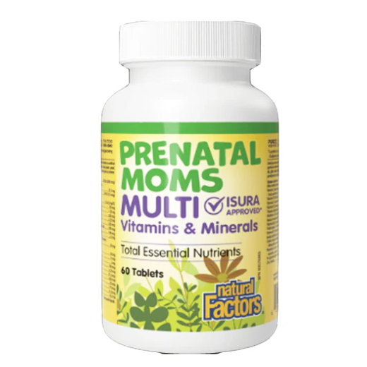 Natural Factors Prenatal Moms Multi, 60 Ct