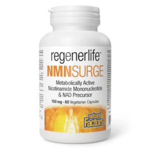 Natural Factors Regenerlife NMNSurge (NMN) 150mg, 60 Ct