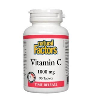 Natural Factors Time Release Vitamin C 1000mg, 90 Ct