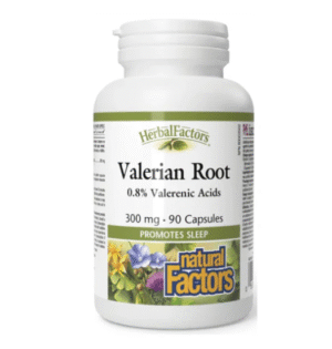Natural Factors Valerian Root 300mg , 90 Ct